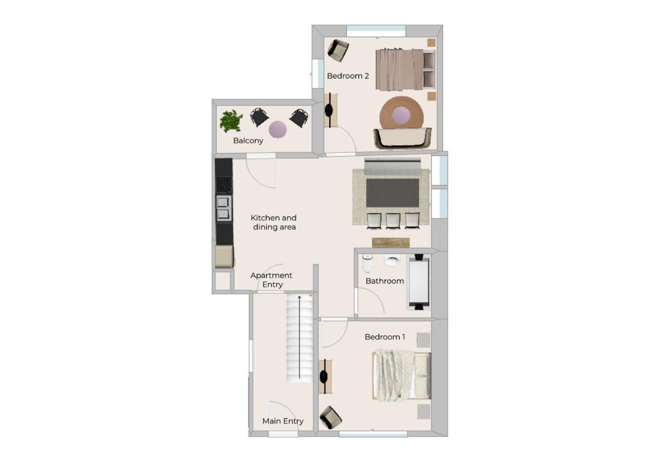 Apartment Suedwind - Beautiful Premium Apartment With 2 Bedrooms Near Rhine Falls & Zurich Airport In Klettgau Weisweil  Exterior photo